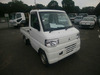 It is a picture of the white mitsubishi minicab  truck in 2012,Sub Photo 1 Stock No.Y057832