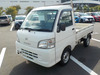 It is a picture of the off white daihatsu hijet truck in 2008,Sub Photo 1 Stock No.Y057877