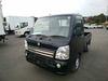 It is a picture of the black suzuki carry  truck in 2022,Sub Photo 0 Stock No.Y057906