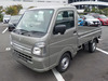 It is a picture of the gray  metallic  suzuki carry truck in 2024,Sub Photo 1 Stock No.Y057910