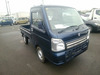 It is a picture of the navy blue suzuki carry  truck in 2019,Sub Photo 0 Stock No.Y058031