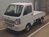 It is a picture of the white suzuki carry  truck in 2022,Sub Photo 17 Stock No.Y058034