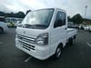 It is a picture of the white suzuki carry  truck in 2022,Sub Photo 1 Stock No.Y058034