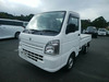 It is a picture of the white suzuki carry  truck in 2018,Sub Photo 1 Stock No.Y058035