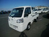 It is a picture of the white daihatsu hijet  truck in 2018,Sub Photo 1 Stock No.Y058068