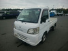 It is a picture of the white daihatsu hijet  truck in 2012,Sub Photo 1 Stock No.Y058123