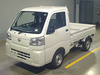 It is a picture of the white daihatsu hijet  truck in 2024,Sub Photo 0 Stock No.Y058150