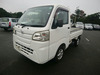 It is a picture of the white daihatsu hijet  truck in 2016,Sub Photo 0 Stock No.Y058170