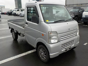 It is a picture of the silver suzuki carry  truck in 2009,First Photo Stock No.Y058191