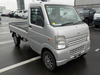 It is a picture of the silver suzuki carry  truck in 2009,Sub Photo 0 Stock No.Y058191