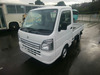 It is a picture of the white suzuki carry  truck in 2023,Sub Photo 1 Stock No.Y058203