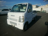 It is a picture of the white suzuki carry  truck in 2005,Sub Photo 1 Stock No.Y058881